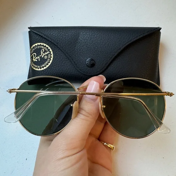 Ray-Ban Round Metal Sunglasses - Picture 5 of 7